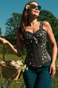 Corset Story FTS086 Vintage Styled Daisy Corset Overbust